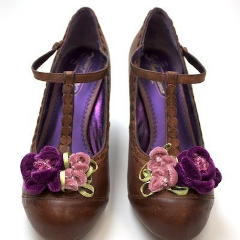 Poetic License 39.5 9 London Calling Heels NEW - Picture 3 of 3